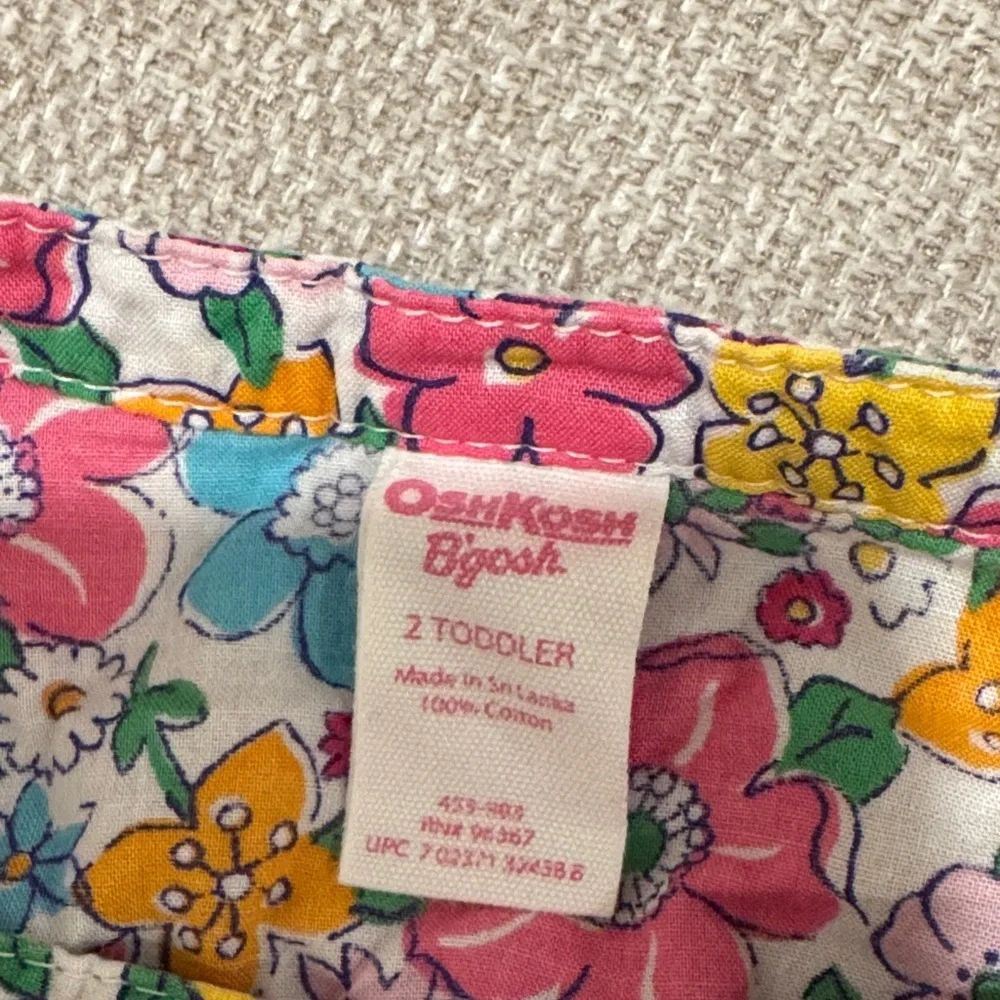 OshKosh B'gosh Colorful Floral Kids Blouse